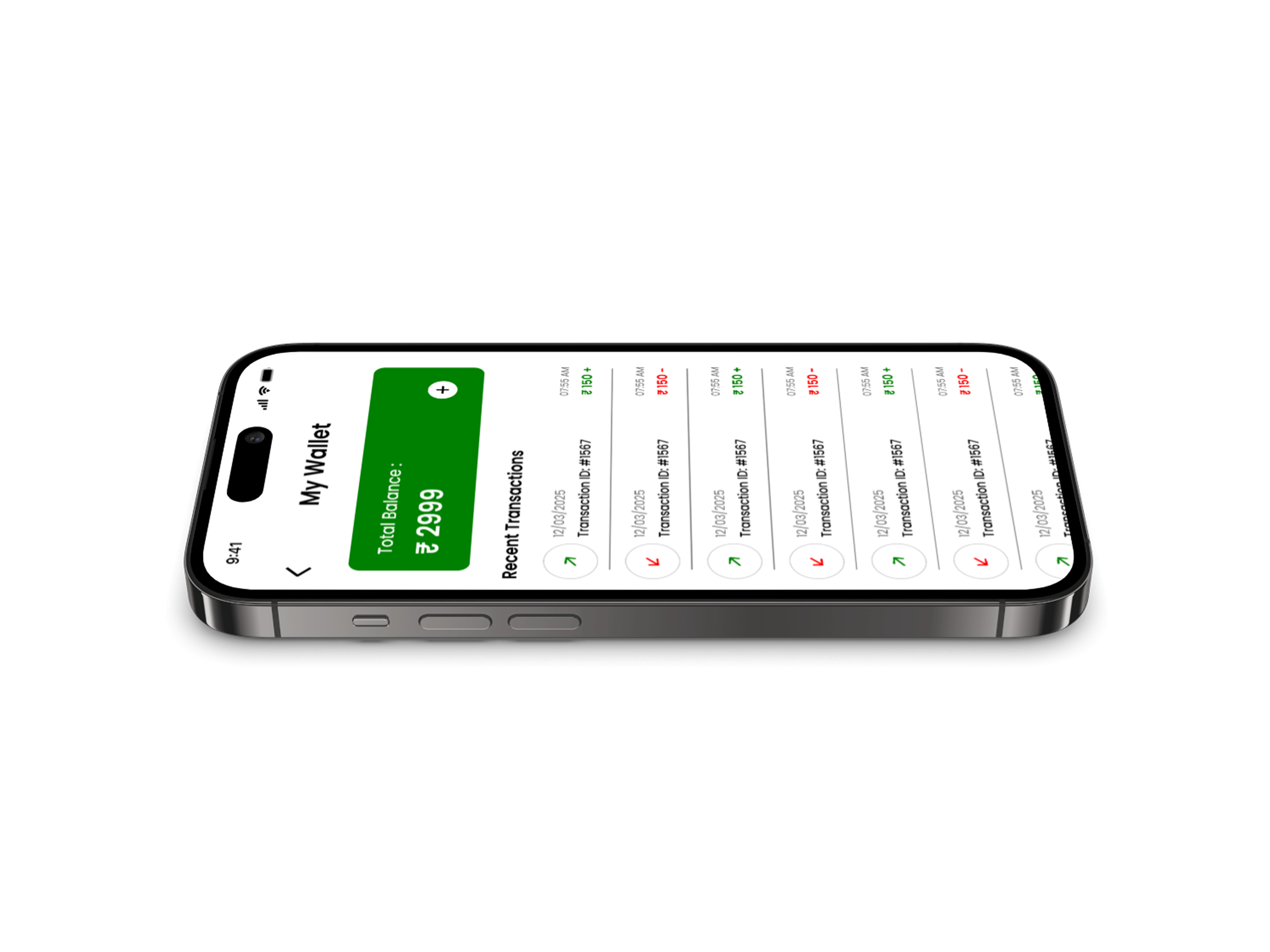 Checkout screen